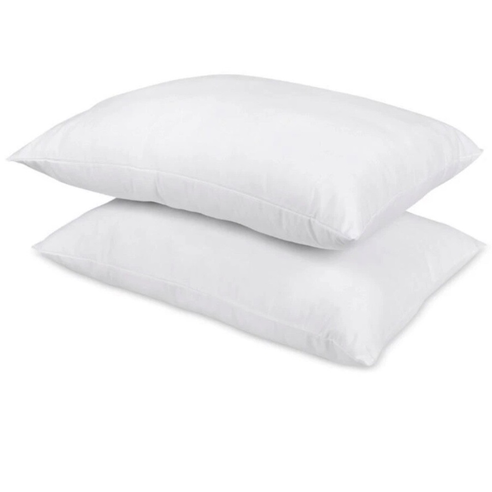 Home Design Down-Alternative 2-Pack Pillows, Standard/Queen